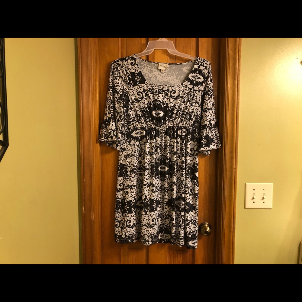 Beige by eci size 12 Dress